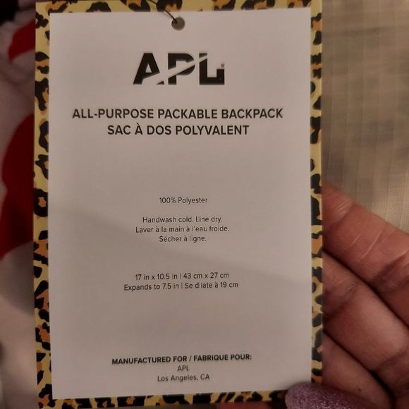 APL All Purpose Packable Backpack-NEW - Picture 9 of 10